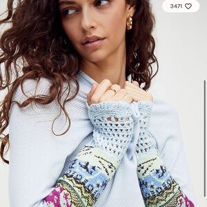 Free People In The Mix Cuff Top